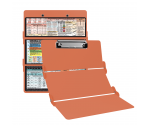WhiteCoat Clipboard® Trifold - Coral Food Industry Edition